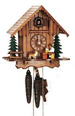 Schneider One Day Chalet Clock